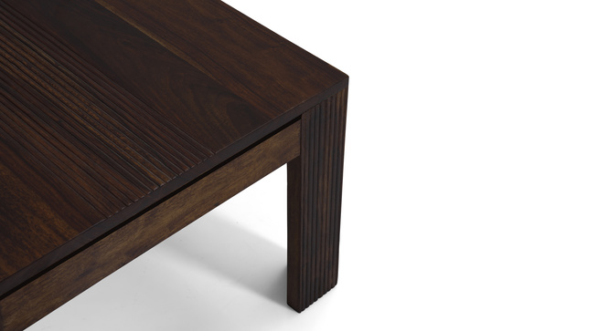 Stripto Coffee Table Without Shelves(Mahogany)